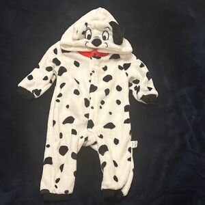 Dalmatian Print Infant Snowsuit